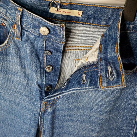 Levi's The Wedgie Straight - Size 27 - Picture 9 of 12